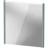 Image de Duravit, Miroir, D-Code miroir, champ lumineux LED en haut, 650x700mm, interrupteur externe nécessaire, 5 W (65 x 70 cm)