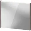 Image de Duravit, Miroir, D-Code miroir, champ lumineux LED en haut, 800x700mm, interrupteur externe nécessaire, 6 W (77.50 x 87.50 cm)