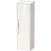 Image de Duravit, Armoire de salle de bain, D-Code Armoire mi-haute, 1 porte avec butée à droite, 400x360x1320mm, avec poignée (40 x 36 x 132 cm)