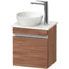 Image de Duravit, Meuble sous-lavabo, Sivida Meuble sous-lavabo sur console, charnières à droite, poignée profilée chromée, 4 (40 x 32.50 x 44 cm)
