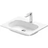 Image de Duravit, Lavabo, Sivida lavabo pour meuble, 1 trou pour robinet, sans trop-plein, 620x485mm, blanc satiné (485 mm, 620 mm)