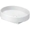 Image de Duravit, Lavabo, Balcoon vasque à poser, polie, sans trou pour robinet, 550x450mm, Ovale, 241055AC79, 241055AC79 (450 mm, 550 mm)