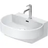 Image de Duravit, Lavabo, Lavabos Balcoon, plage de robinetterie, 1 trou de robinetterie, avec trop-plein, avec robinetterie (600 mm)