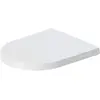 Image de Duravit, Abattant WC, Siège de WC ME by Starck, charnières en acier inoxydable, sans dispositif d'abaissement au