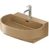 Image de Duravit, Lavabo, Lavabos Balcoon, plage de robinetterie, 1 trou de robinetterie, avec trop-plein, avec robinetterie (650 mm)