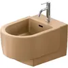 Image de Duravit, Cuvette toilettes + bidet, Bidet mural Balcoon, 1 trou pour robinet, 370 x 540 mm, 272615AM00, 272615AM00