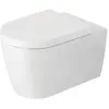 Image de Duravit, Cuvette toilettes + bidet, me by starck - hangend toilet, rimless, hygieneglaze, mat wit