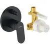Image de Duravit, Robinetterie de salle de bains, Wave Mitigeur monocommandé encastré Set, 2 consommateurs, WA4210008046, WA4210008046