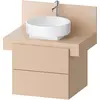 Image de Duravit, Meuble sous-lavabo, Balcoon Meuble sous-lavabo avec console, suspendu, rectangulaire, technique Tip-on, 570x600x534mm (60 x 57 x 53.40 cm)
