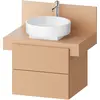 Image de Duravit, Meuble sous-lavabo, Balcoon Meuble sous-lavabo avec console, suspendu, rectangulaire, technique Tip-on, 570x600x534mm (60 x 57 x 53.40 cm)
