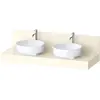 Image de Duravit, Console de lavabo, Console Balcoon rectangulaire, 2 découpes des deux côtés, 1400x550x370mm, BA90610IDID0000