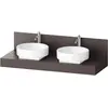 Image de Duravit, Console de lavabo, Console Balcoon rectangulaire, 2 découpes des deux côtés, 1400x550x370mm, BA90610IGIG0000