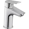 Image de Duravit, Robinetterie de salle de bains, No.1 Mitigeur monocommandé pour lavabo, sans garniture de vidage, chrome brillant, N1101000
