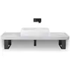 Image de Duravit, Lavabo, Qatego vasque à poser, 600x400mm, sans trop-plein, polie, Soft Edge, rectangulaire, 238360 (400 mm, 600 mm)