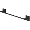 Image de Grohe, Porte-serviettes + crochets pour serviettes, Start Cube QuickFix porte-serviettes de bain, à coller ou à percer, noir mat
