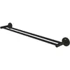 Image de Grohe, Porte-serviettes + crochets pour serviettes, Start QuickFix Porte-serviettes double, longueur 654mm (600mm), noir mat