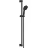 Image de Ensemble De Douche Avec Pommeau 2 Jets, Barre 90Cm Et Flexible - Grohe Vitalio Start 110 269542431 - Economie D'Eau - Noir Mat