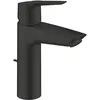 Image de Mitigeur monocommande lavabo - GROHE Start - 235522432 -Noir mat -Taille M -Ouverture Eau Froide -Economie d'eau -Tirette et vidage