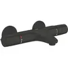 Image de Mitigeur thermostatique bain/douche - GROHE Precision Trend - 1022162432 - Noir mat - Montage mural apparent - Economie d'eau