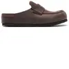 Image de Birkenstock, Hommes, Sandales, Naples en cuir huilé à bords rabattus (coupe classique) Habana, Marron, (45)