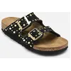 Image de Arizona Rivet Suede - Narrow par Birkenstock Noir 39 Femme