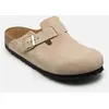 Image de Boston Suede - Narrow par Birkenstock Beige 36 Femme
