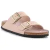 Image de Birkenstock, Unisexe, Sandales, Arizona BS 1031525 Triples New Beige/Pink Clay, Beige, Pink, (37)