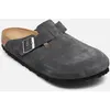Image de Boston Suede - Regular par Birkenstock Gris 43 Homme