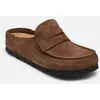 Image de Mules et sabots Birkenstock Naples Wrapped Suede - Narrow pour Camel 36