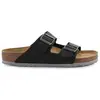 Image de Birkenstock, Hommes, Sandales, Arizona, Noir, Gris, Argent, (44)