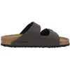 Image de WD, Hommes, Sandales, Birkenstock Arizona BS 1032045 Velvet Gray/Black, Gris, Argent, (40)