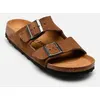 Image de Mules et sabots Birkenstock Arizona Suede - Narrow pour Marron 36