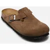 Image de Boston Suede - Narrow par Birkenstock Marron 39