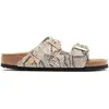 Image de Birkenstock, Femmes, Sandales, Arizona Print LEVE, Gris, (37)