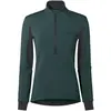 Image de Vaude, Femmes, Maillot de cyclisme, Women's Kuro Halfzip L/S Tricot (44), Bleu, 44
