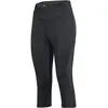 Image de Vaude, Femmes, Pantalon de cyclisme, Matera 3/4 Damen Tights (40, M), Noir, Rouge