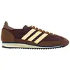 Image de adidas SL72 OG Marron Pré-aimé Baskets Femme Bordeaux Presque Jaune IE3425 43  black