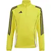Image de Adidas, Garçons, T-shirt de sport, TIRO24 TRTOP Y (116), Blanc, Jaune, 116