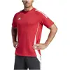 Image de Adidas, Hommes, T-shirt de sport, TIRO24 SWTEE (M), Blanc, Rouge, M