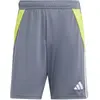 Image de Adidas, Hommes, Bas de sport, Short d'entraînement Tiro 24 Hommes (XL), Gris, Jaune, Argent