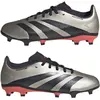 Image de Adidas, Unisexe, Chaussures de football, chaussures de football enfant predator league fg (38), Noir, Argent, Gris