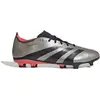 Image de Adidas, Unisexe, Chaussures de football, chaussures de football predator league fg (44 2/3, 44.5), Noir, Gris, Argent