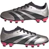 Image de Adidas, Garçons, Chaussures de football, Chaussures de football pour enfants Predator League MG (36 2/3), Gris, Argent