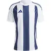 Image de Adidas, Hommes, T-shirt de sport, MAILLOT RAYÉ 24 (M), Bleu, Blanc, M