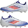 Image de Adidas, Unisexe, Chaussures de football, chaussures de football f50 league fg/mg (46), Blanc, Bleu