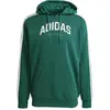 Image de Adidas, Hommes, Pull-over, Sweat à capuche collège, Vert, (M)