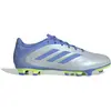 Image de Adidas, Unisexe, Chaussures de football, Copa Pure III Club FG/MG (44, 44.5), Bleu, Gris, Argent