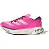 Image de adidas Adizero Adios Pro 3 Rose Lucide Baskets Unisexe Blanc Nuage Noir Fondamental IH3808 42 pink