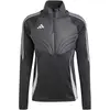 Image de Adidas, Hommes, Pull-over, Tiro 24 Sweatshirt d'hiver, Gris, Noir, (S)