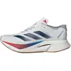Image de adidas Adizero Boston 12 Blanc Bleu Foncé Rubis Pur Baskets Homme Core-White JI4476 41 